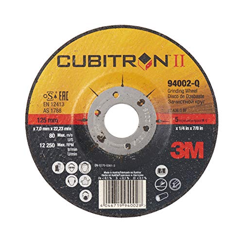 3M Cubitron II 93999 T27 Macinazione Dischi, 230 mm Diametro x 7 mm Spessore 3M Cubitron II 93999 T27 Macinazione Dischi, 230 mm Diametro x 7 mm Spessore von 3M