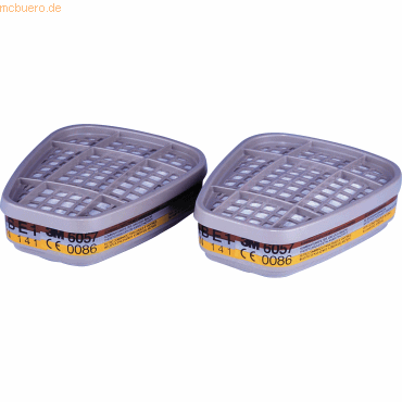 3M Gas- und Kombifilter 6057 8 Stück von 3M