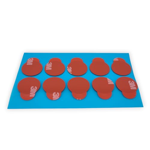 3M Klebepads doppelseitiges Klebeband 4229 EXTRA STARK (20mm Durchmesser - 10 Stück) von 3M