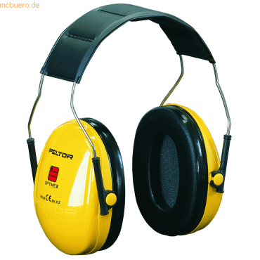 3M Peltor Kapselgehörschutz Optime H510AC1 gelb 3M Peltor Kapselgehörschutz Optime H510AC1 gelb von 3M