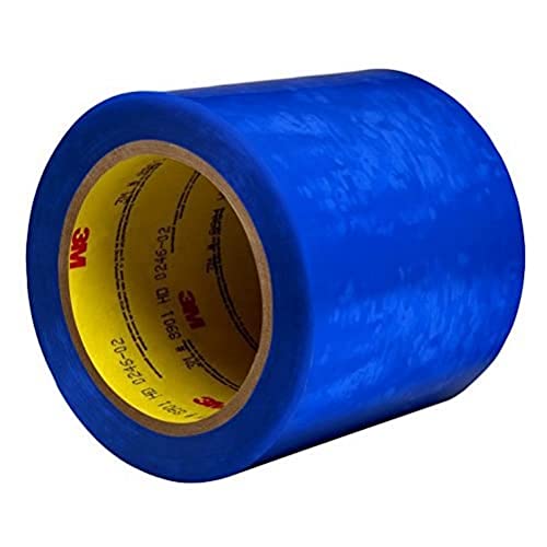 3M Polyester-Abdeck-Klebeband für Pulverlackierung, 8901, 12,7 mm x 66 m, 0,06 mm, Blau (72-er Pack) von 3M