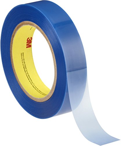 3M Polyester-Abdeck-Klebeband für Pulverlackierung, 8901, 50,8 mm x 66 m, 0,06 mm, Blau (24-er Pack) von 3M