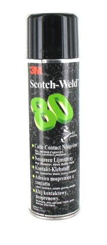 3M Sprühklebstoff 80, für Gummi und Vinyl Klebungen, 500 ml (1-er Pack) von 3M