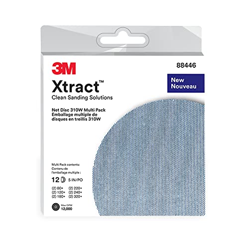 3M Xtract Netzscheibe 310W, 12,7 cm x NH, 80+, 120+, 180+, 220+, 240+, 320+, Multi-Pack, 12 pro Innen, 20 Stück pro Packung 3M Xtract Netzscheibe 310W, 12,7 cm x NH, 80+, 120+, 180+, 220+, 240+, 320+, Multi-Pack, 12 pro Innen, 20 Stück pro Packung von 3M