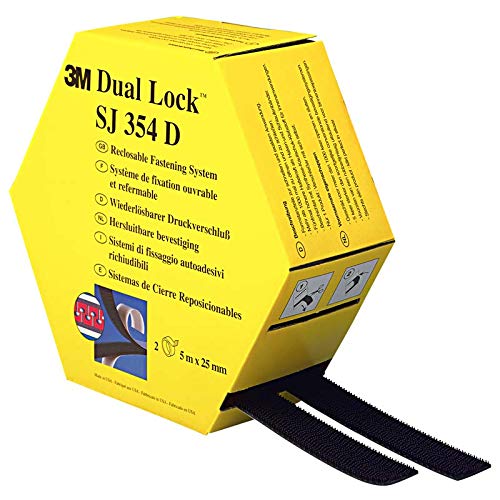 Dual-Lock Klebeband SJ 354D – 250 Noppen – 25,4 mm – Packung mit 2 x 5 m Dual-Lock Klebeband SJ 354D – 250 Noppen – 25,4 mm – Packung mit 2 x 5 m von 3M