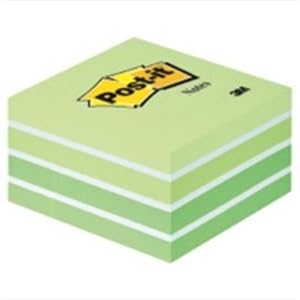 Haftnotiz-Würfel 3M Post-it 2028G, 76x76mm, 450 Blatt, grün/weiß Haftnotiz-Würfel 3M Post-it 2028G, 76x76mm, 450 Blatt, grün/weiß von 3M