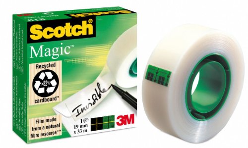 Klebeband Scotch® Magic(TM) Unsichtbar 810, 33m lang, 19mm breit von Scotch