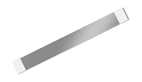 TapeCase 1430 26,7 cm x 3,8 cm 25 Silber Acryl-Aluminiumfolie/verstärktes Klebeband umgewandelt von 3M 1430, -56 auf 300 Grad Fahrenheitstemperatur, 14 cm dick, 25 Stück von 3M