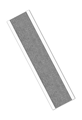 TapeCase 427 Aluminium-Klebeband, 1,9 x 20,3 cm, 100 glänzende Silberfarben, Acryl-Klebeband, 65-300 Grad F Leistungstemperatur, 0,0046 cm dick, 20,3 cm lang, 1,9 cm breit, rechteckig, 100 Stück von 3M