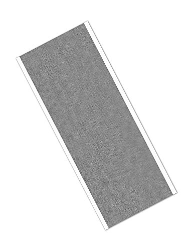 TapeCase 427 Aluminium-Klebeband, 7,6 x 26,7 cm, 25 Stück, glänzendes, silberfarbenes Aluminium/Acryl-Klebeband, umgewandelt von 3M 427, 65-300 Grad F Leistungstemperatur, 0,0046 Zoll dick, 26,7 cm Länge, 7,6 cm Breite, Rechtecke, 25 Stück von 3M