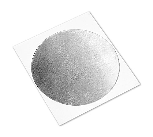 TapeCase 438 CIRCLE-3.250"-100 Silber Hochtemperatur-Heavy Duty Alu/Acryl-Klebeband, 8,89 cm Durchmesser Kreise, 0,2 cm Dicke, 8,9 cm Länge, 8,9 cm Breite, 100 Stück TapeCase 438 CIRCLE-3.250"-100 Silber Hochtemperatur-Heavy Duty Alu/Acryl-Klebeband, 8,89 cm Durchmesser Kreise, 0,2 cm Dicke, 8,9 cm Länge, 8,9 cm Breite, 100 Stück von 3M