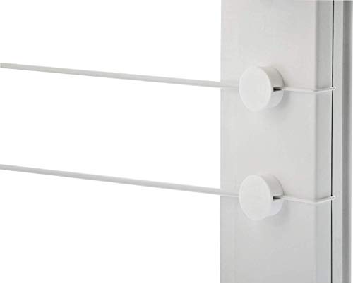4 GARDINEbasic Gardinendraht Befestigung SET für 1+1 Fenster ohne Bohren oder Kleben/eine Alternative für Gardinenstange Klemmstange Vitragestange für Scheibengardine Bistrogardine/Weiß 4 GARDINEbasic Gardinendraht Befestigung SET für 1+1 Fenster ohne Bohren oder Kleben/eine Alternative für Gardinenstange Klemmstange Vitragestange für Scheibengardine Bistrogardine/Weiß von 4 Gardine