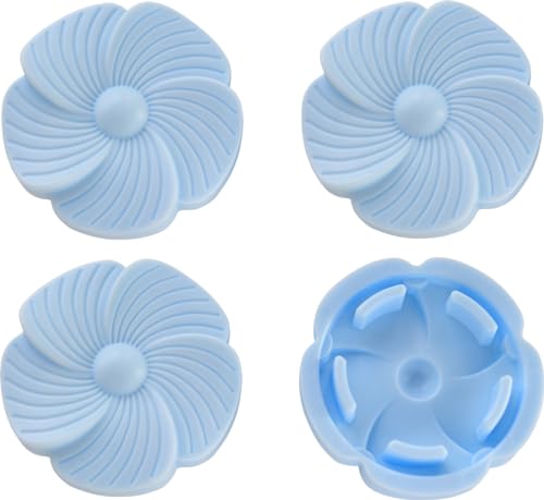 4 Gardine 4Gardinedecor Extra-Details/Endstücke/ „Blumen“ für 4Gardinebasic Gardinendraht Befestigung Set/Blau 4 Gardine 4Gardinedecor Extra-Details/Endstücke/ „Blumen“ für 4Gardinebasic Gardinendraht Befestigung Set/Blau von 4 Gardine