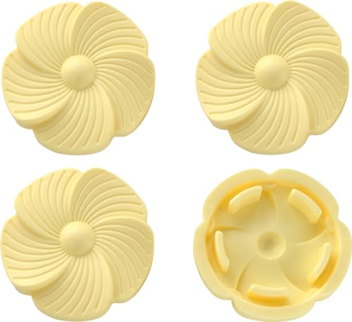 4 Gardine 4Gardinedecor Extra-Details/Endstücke/ „Blumen“ für 4Gardinebasic Gardinendraht Befestigung Set/Gelb 4 Gardine 4Gardinedecor Extra-Details/Endstücke/ „Blumen“ für 4Gardinebasic Gardinendraht Befestigung Set/Gelb von 4 Gardine