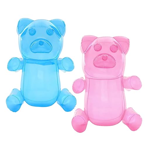 4E's Novelty 2 aufblasbare 61 cm große Gummibärchen, Candyland-Party-Dekorationen für Mädchen, Geburtstagsparty-Geschenke, Lutscher, zwei süße Themen-Geburtstagsparty-Zubehör, einzigartiges von 4E's Novelty