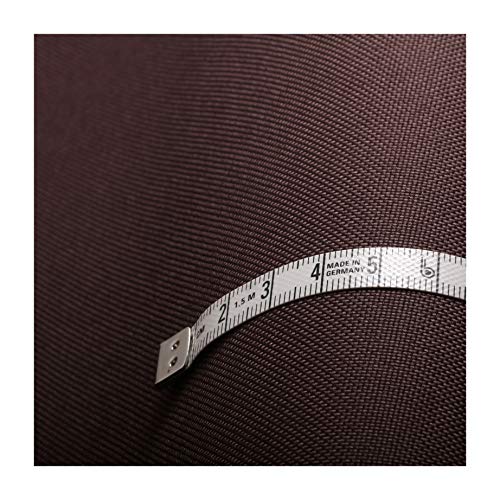 4L Textil OXFORD 210D Wasserdichter Polyester Stoff Meterware 160cm breit blickdicht fest wasserabweisend strapazierfähig robust (Braun) von 4L Textil