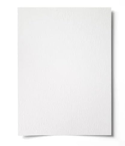 Weißer Hammer-Karton, 300 g/m², dickes Kartonpapier, Karte zum Bedrucken, Karton zum Basteln und selbstgemachte Karten, 50 Blatt (A4, 297 mm x 210 mm) von 4aboxes ltd