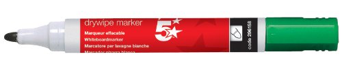 5 Star 296158 Whiteboard Marker, Inh.12, grün 5 Star 296158 Whiteboard Marker, Inh.12, grün von 5 STAR