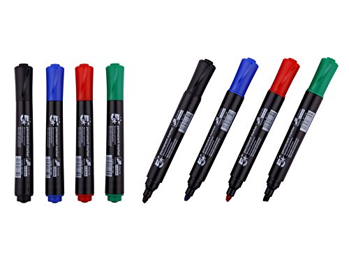 5 Star 961145 Permanentmarker Rundpsitze, schwarz von 5 STAR