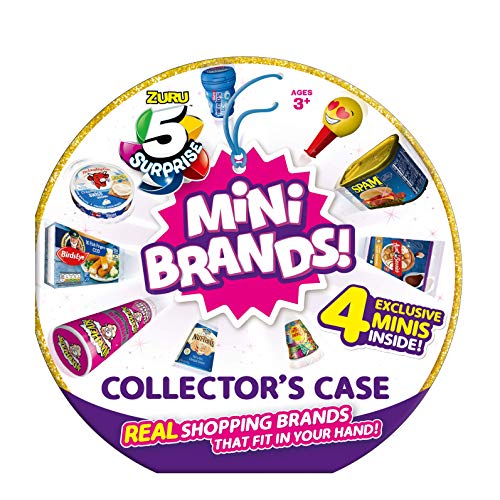 5 Surprise Mini Brands Store Sammelmappe für 30 Minis mit 4 exklusiven Minis von 5 Surprise
