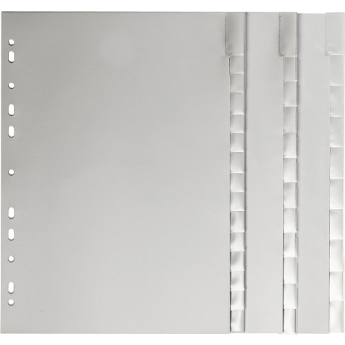 5 Star PP-Register A4 grau, 12teilig 5 Star PP-Register A4 grau, 12teilig von 5 Star Office