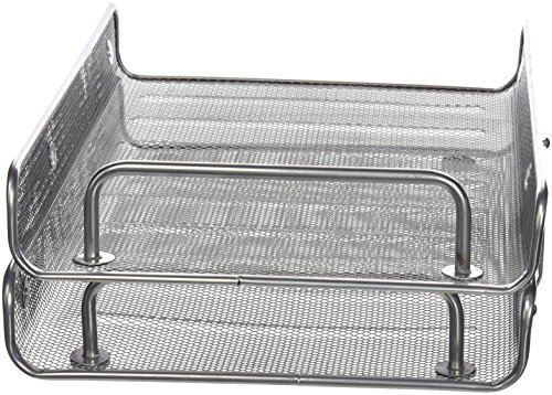 5 Star - Set 2-Briefkorb - Buchhalterkorb-Set - Silber - Modern - Büro und Haushalt 5 Star - Set 2-Briefkorb - Buchhalterkorb-Set - Silber - Modern - Büro und Haushalt von 5 Star