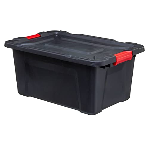 5five - plastikbox 55l "store n box" schwarz von 5 five simply smart