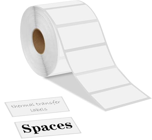 Thermoetiketten, selbstklebend, wasserfest, 60 x 40 mm, 600 Stück/Rolle, Adressetiketten, weiß, für Büro / Zuhause / Lebensmittel / Gläser Thermoetiketten, selbstklebend, wasserfest, 60 x 40 mm, 600 Stück/Rolle, Adressetiketten, weiß, für Büro / Zuhause / Lebensmittel / Gläser von 5KQRK9F