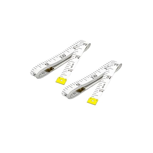 Doppelseitiges Körpermaßband 60 Zoll / 150 cm perfekt zum Messen von Körper und Nähband/Lineal Weiß und Schwarz Doppelseitiges Körpermaßband 60 Zoll / 150 cm perfekt zum Messen von Körper und Nähband/Lineal Weiß und Schwarz von 5RIDGE