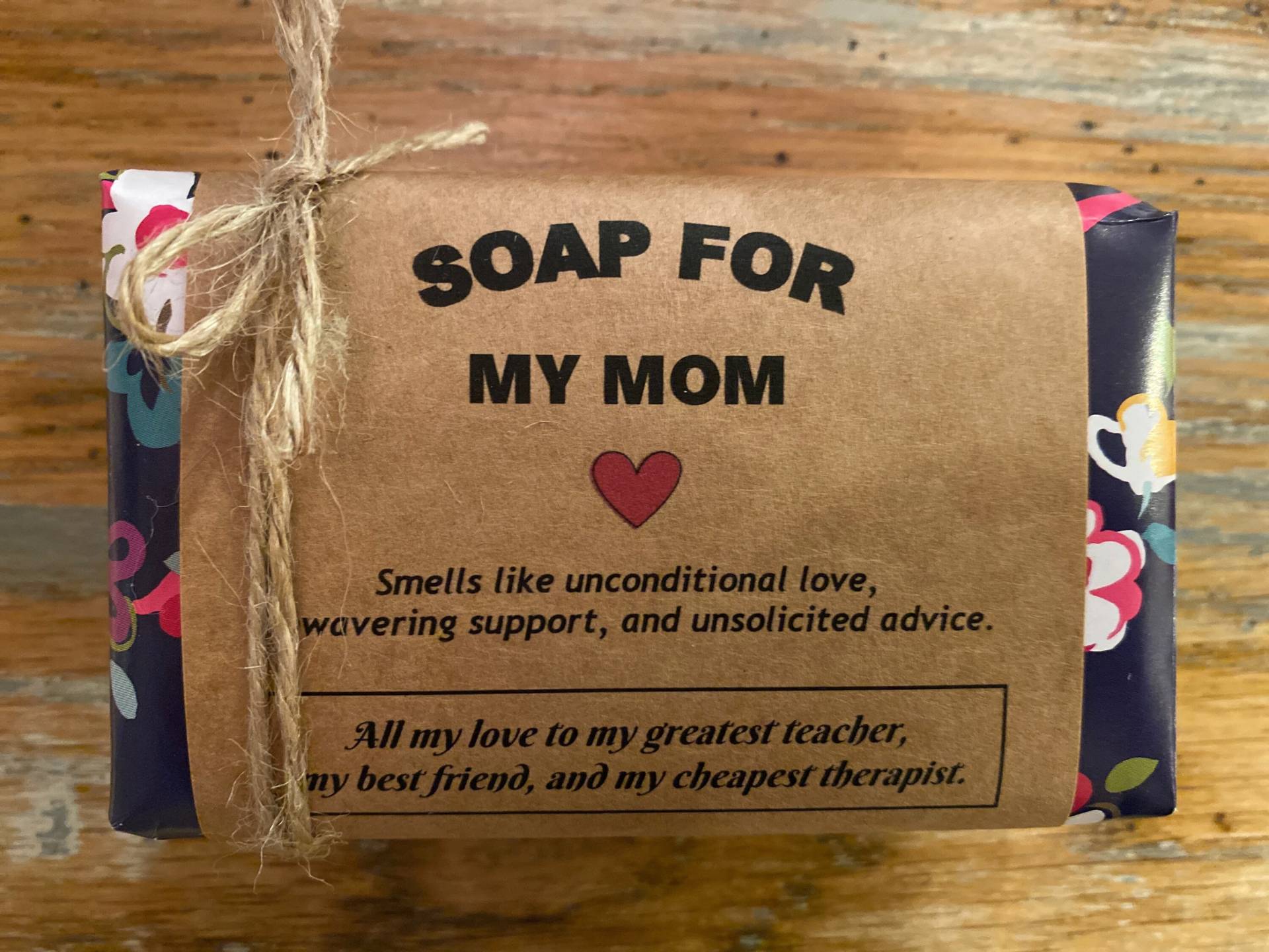Geschenk Für Mama Personalisierte Seife Einzigartiges von DopeSoapzz