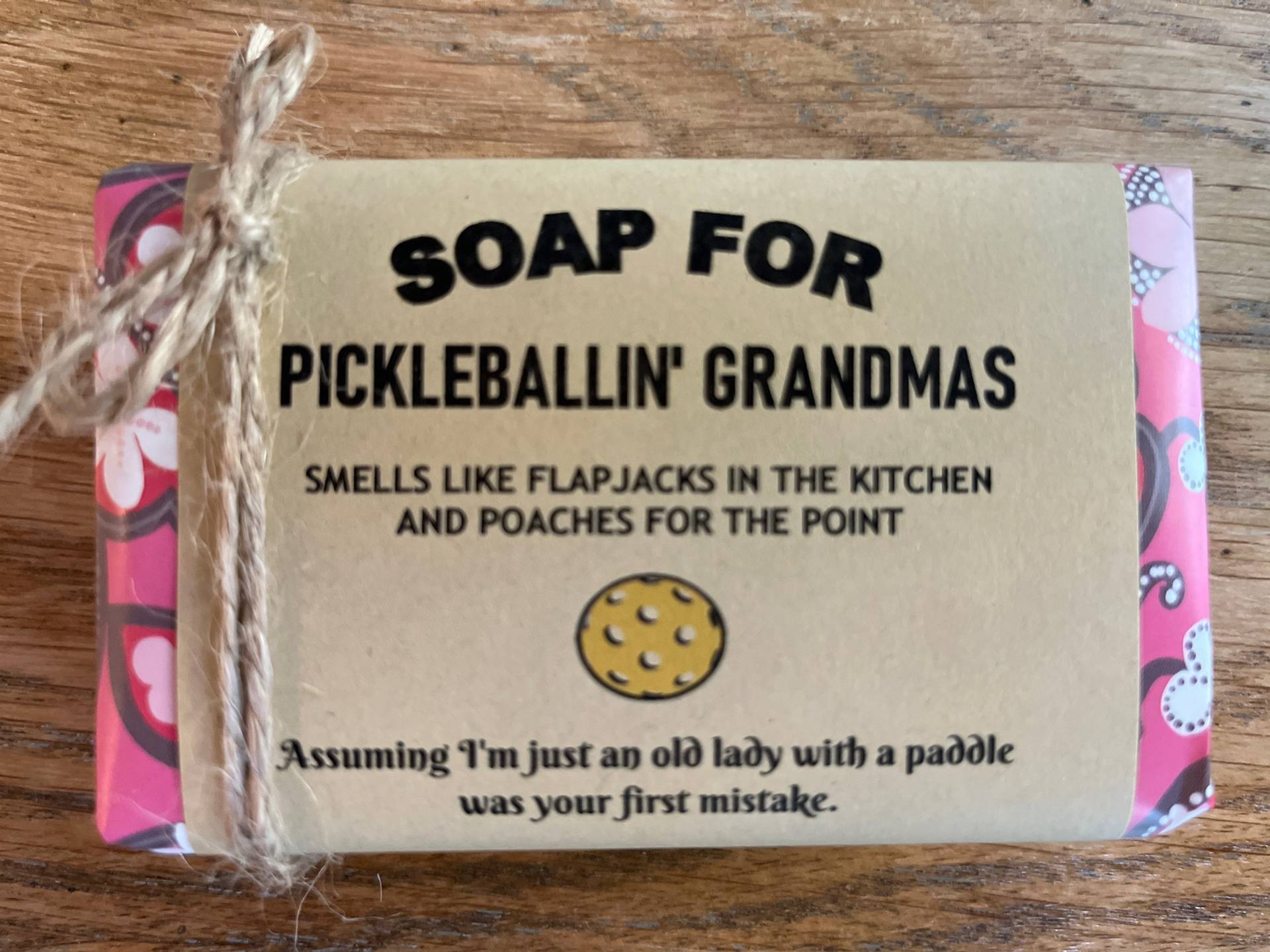 Pickleball Seife Geschenk Perfekt Für Eine Oma Personalisiertes Nützliches Team Geschenk - Neuheit Seife von DopeSoapzz