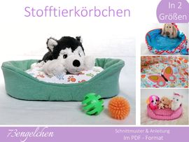 Stoffkörbchen für Kuscheltiere Stoffkörbchen für Kuscheltiere von 73engelchen