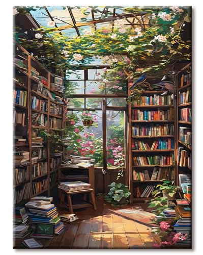 77iiAii Diamond Painting Erwachsene, Diamant Painting Bilder Bücherregale, Daiments Painting Erwachsene Bastelset Geeignet Als Geschenk, Zur Entspannung und Als Wanddeko 30x40cm 77iiAii Diamond Painting Erwachsene, Diamant Painting Bilder Bücherregale, Daiments Painting Erwachsene Bastelset Geeignet Als Geschenk, Zur Entspannung und Als Wanddeko 30x40cm von 77iiAii