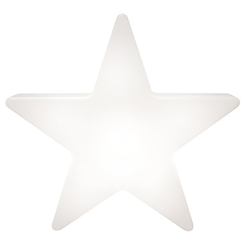 8 seasons design | Gartenbeleuchtung Solar LED Stern Shining Star (Ø 100 cm, Solarpanel, Einschaltautomatik, Outdoorleuchte, Weihnachtsdekoration) weiß von 8 seasons