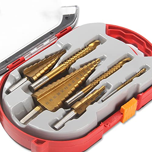 8KLANMMQ 6 Stück/Set mit Stufenbohrern und Bohrfräsern, Metall/Holz, Kegelsenker, Metall-Kegelbohrer, 32 mm 8KLANMMQ 6 Stück/Set mit Stufenbohrern und Bohrfräsern, Metall/Holz, Kegelsenker, Metall-Kegelbohrer, 32 mm von 8KLANMMQ