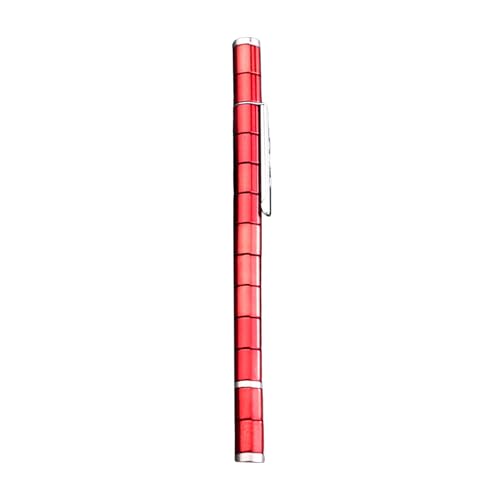 95sCloud-1 Magnetischer Kugelschreiber, Magnetic Pen Fidget Toys, Magnetstifte Fidget Pen Bunt, Multifunktions Magnetstift, Magnetism Stiftes Druckkugelschreiber für Männer, Frauen, Teenager (Red) von 95sCloud-1