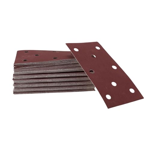A ABSOPRO 70 Stk Rechteckiges Schleifpapier 8 Löcher 1500er Körnung Klettschleifblätter Universell Für Automotive Lackierung 180x95mm Aluminiumoxid Rot A ABSOPRO 70 Stk Rechteckiges Schleifpapier 8 Löcher 1500er Körnung Klettschleifblätter Universell Für Automotive Lackierung 180x95mm Aluminiumoxid Rot von A ABSOPRO