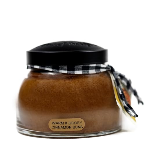 A Cheerful Giver 22 oz. Mama Jar Candle Duftkerze im Glas, Duft Gooey Cinnamon Buns, Paraffinwachs, Warme und klebrige Zimtbrötchen, 22oz, 624 A Cheerful Giver 22 oz. Mama Jar Candle Duftkerze im Glas, Duft Gooey Cinnamon Buns, Paraffinwachs, Warme und klebrige Zimtbrötchen, 22oz, 624 von A Cheerful Giver