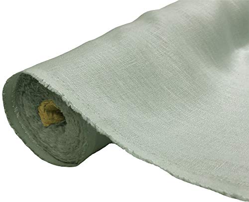 A-Express Naturrein Leinen Stoff Sanft Kleidung Reines Leinenstoff für Handarbeit Nähen Heimwerken Schneiderei Kreuzstich Mode Tasche 100% Leinen 140cm Breite - 2 Meter 200cm x 140cm Hellgrau A-Express Naturrein Leinen Stoff Sanft Kleidung Reines Leinenstoff für Handarbeit Nähen Heimwerken Schneiderei Kreuzstich Mode Tasche 100% Leinen 140cm Breite - 2 Meter 200cm x 140cm Hellgrau von A-Express