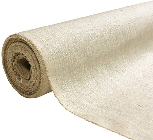 A-Express Naturrein Leinen Stoff Sanft Kleidung Reines Leinenstoff für Handarbeit Nähen Heimwerken Schneiderei Kreuzstich Mode Tasche 100% Leinen 140cm Breite - 5 Meter 500cm x 140cm Natur A-Express Naturrein Leinen Stoff Sanft Kleidung Reines Leinenstoff für Handarbeit Nähen Heimwerken Schneiderei Kreuzstich Mode Tasche 100% Leinen 140cm Breite - 5 Meter 500cm x 140cm Natur von A-Express