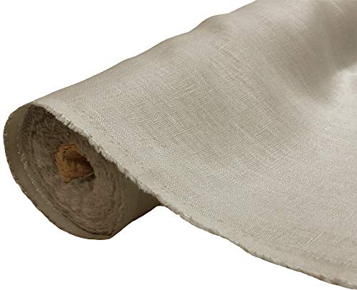 A-Express Naturrein Leinen Stoff Sanft Kleidung Reines Leinenstoff für Handarbeit Nähen Heimwerken Schneiderei Kreuzstich Mode Tasche 100% Leinen 140cm Breite - Halber Meter 50cm x 140cm Aschgrau A-Express Naturrein Leinen Stoff Sanft Kleidung Reines Leinenstoff für Handarbeit Nähen Heimwerken Schneiderei Kreuzstich Mode Tasche 100% Leinen 140cm Breite - Halber Meter 50cm x 140cm Aschgrau von A-Express