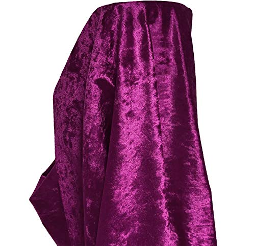 A-Express Stoff Pannesamt Sanft Samt Karneval Bekleidung Kostüm Dekostoff Gardinenstoff Schneiderei Stoff 140cm Breite - 1 Meter 100cm x 140cm Violett A-Express Stoff Pannesamt Sanft Samt Karneval Bekleidung Kostüm Dekostoff Gardinenstoff Schneiderei Stoff 140cm Breite - 1 Meter 100cm x 140cm Violett von A-Express