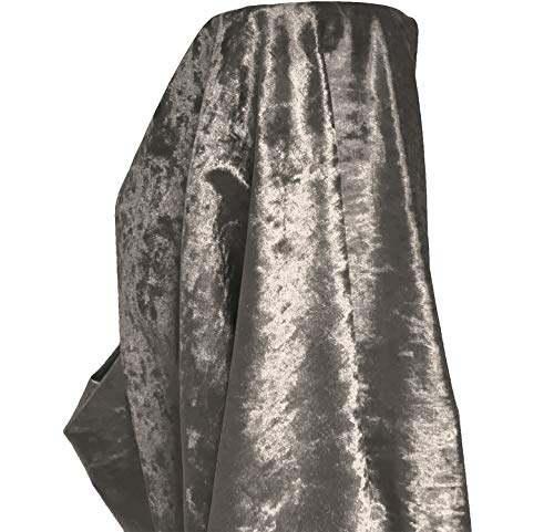 A-Express Stoff Pannesamt Sanft Samt Karneval Bekleidung Kostüm Dekostoff Gardinenstoff Schneiderei Stoff 140cm Breite - 5 Meter 500cm x 140cm Aschgrau A-Express Stoff Pannesamt Sanft Samt Karneval Bekleidung Kostüm Dekostoff Gardinenstoff Schneiderei Stoff 140cm Breite - 5 Meter 500cm x 140cm Aschgrau von A-Express