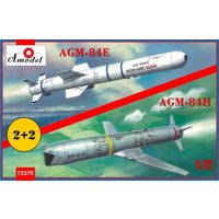 AGM-84E and AGM-84H on trolleys von A-Model