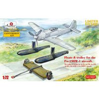 Floats & Trolley for Fw-190W-1 Fighter von A-Model