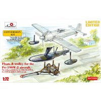 Floats & Trolley for Fw-190W-2 Fighter Floats & Trolley for Fw-190W-2 Fighter von A-Model