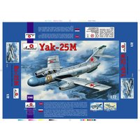 Yakovlev Yak-25M Soviet fighter von A-Model