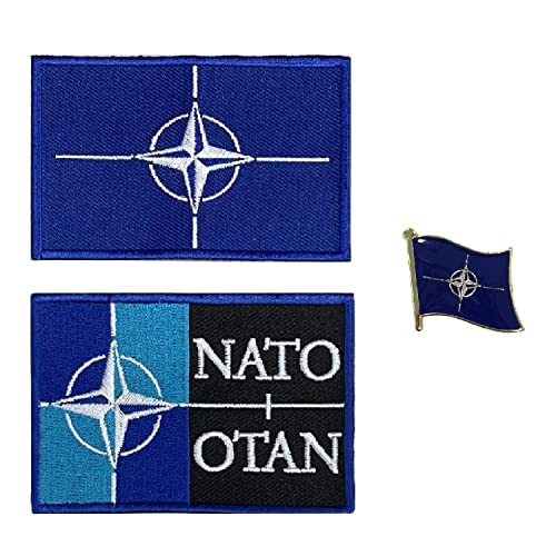 A-ONE Otan Summit Military World Sticked Patches+ NATO Metallic Glanz Flagge Emblem Pin, Otan Patch für Kleidung DIY Accessoires Souvenirsammlung Nr. 422+ 424p A-ONE Otan Summit Military World Sticked Patches+ NATO Metallic Glanz Flagge Emblem Pin, Otan Patch für Kleidung DIY Accessoires Souvenirsammlung Nr. 422+ 424p von A-ONE