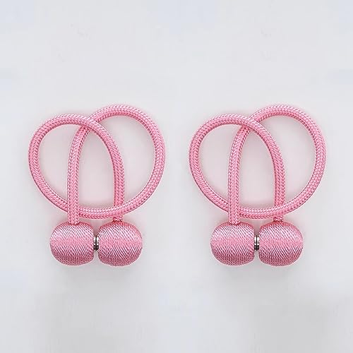 A.Monamour 2 Stück Magnetische Gardinen Vorhang Raffhalter Vorhanghalter Stark Magnete Schnallen Holdbacks Halter Haken Clip - rosa A.Monamour 2 Stück Magnetische Gardinen Vorhang Raffhalter Vorhanghalter Stark Magnete Schnallen Holdbacks Halter Haken Clip - rosa von A.Monamour