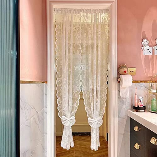 A.Monamour Gardine Scheibengardinen 2 Stücke Weißer Transparenter Voile Vorhang Mit Floraler Stickerei Spitze Kurzvorhang Kurzgardinen Küchengardine Küche Vorhang Fenster Kurz Stores Bistrogardine A.Monamour Gardine Scheibengardinen 2 Stücke Weißer Transparenter Voile Vorhang Mit Floraler Stickerei Spitze Kurzvorhang Kurzgardinen Küchengardine Küche Vorhang Fenster Kurz Stores Bistrogardine von A.Monamour